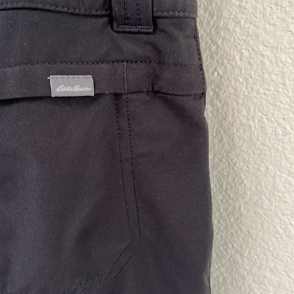 Eddie Bauer Active Adventurous Solid Black Skirt Skort, Size 6, Spandex Blend - Picture 7 of 13